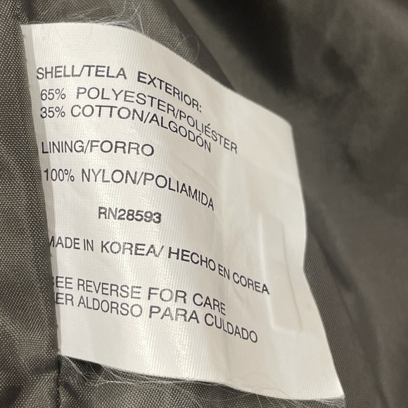 Vintage Members Only‎ Mariner Mens 2X Jacket Beige Full Zip Lined Windbreaker - Picture 16 of 16